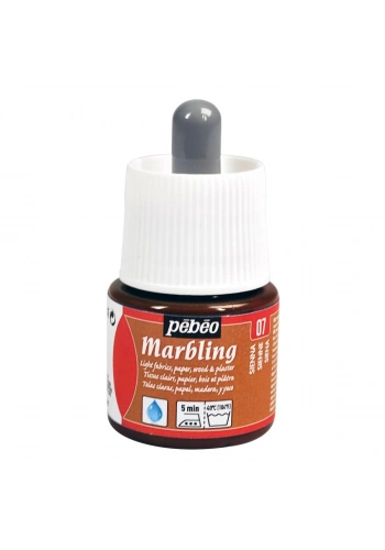PEBEO 130 07 MARBLİNG EBRU BOYASI SIENNA 45ml