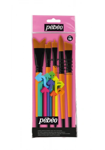 Pebeo 5li Karma Fırça Seti SET-19