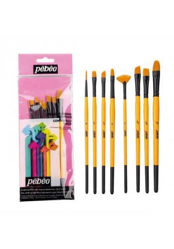 Pebeo 8li Karma Fırça Seti SET-7