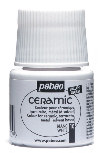 Pebeo Ceramic Seramik Boyası 45ml 10 White