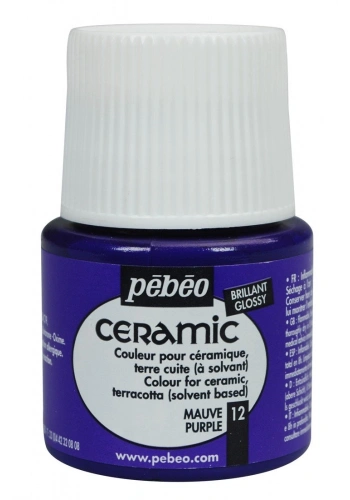 Pebeo Ceramic Seramik Boyası 45ml 12 Mauve Purple