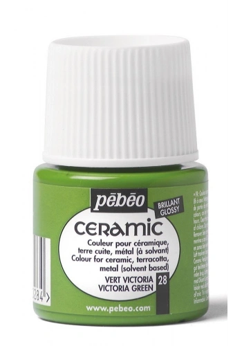 Pebeo Ceramic Seramik Boyası 45ml 28 Victoria Green