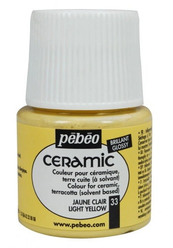 Pebeo Ceramic Seramik Boyası 45ml 33 Light Yellow