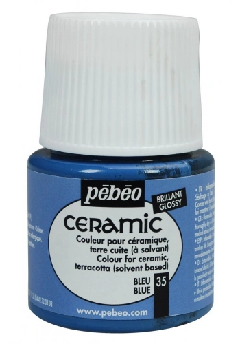 Pebeo Ceramic Seramik Boyası 45ml 35 Blue