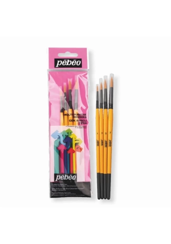 Pebeo Çok Amaçlı Fırça Seti - Set 1