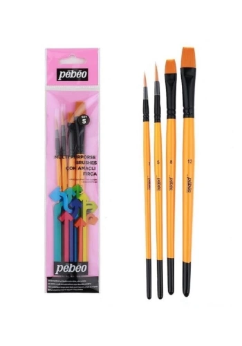 Pebeo Çok Amaçlı Fırça Seti - Set 5