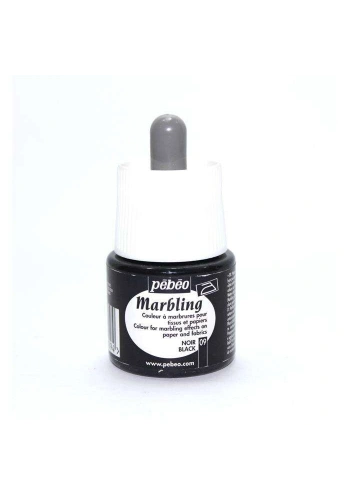 Pebeo Marbling Ebru Boyası 45 ml Black No 9