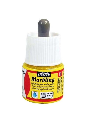 Pebeo Marbling Ebru Boyası 45 ml Lemon Yellow No 1