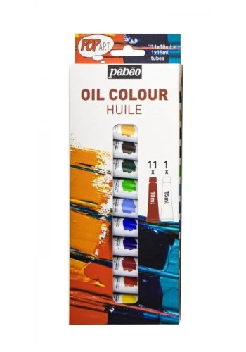 Pebeo Pop Art Yağlı Boya Seti 12 Renk