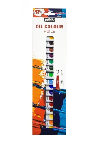 Pebeo Pop Art Yağlı Boya Seti 18 Renk