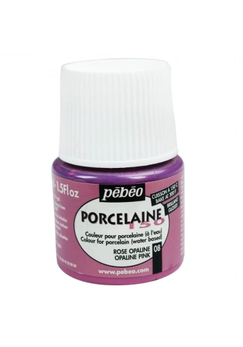 Pebeo Porcelaine 150 Porselen Boyası 08 Opaline Pink
