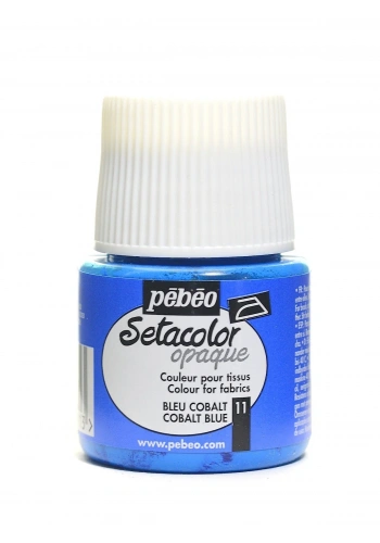 Pebeo Setacolor Opak Kumaş Boyası 45ml 11 Cobalt Blue