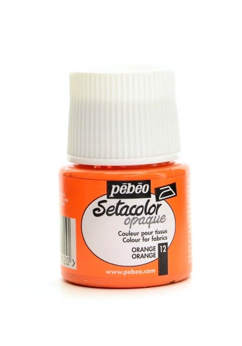 Pebeo Setacolor Opak Kumaş Boyası 45ml 12 Orange