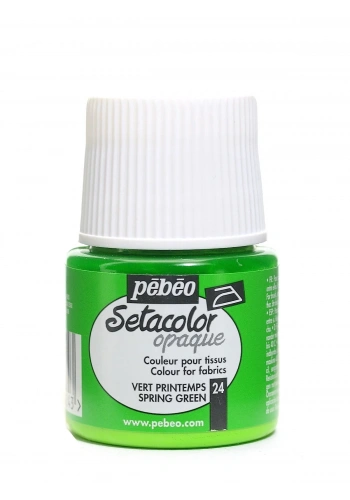 Pebeo Setacolor Opak Kumaş Boyası 45ml 24 Spring Green