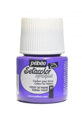 Pebeo Setacolor Opak Kumaş Boyası 45ml 29 Parma Violet