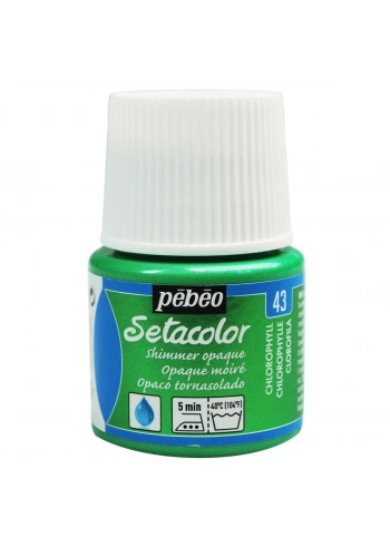 Pebeo Setacolor Opak Kumaş Boyası 45ml 43 Shimmer Chloropyl