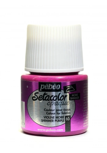 Pebeo Setacolor Opak Kumaş Boyası 45ml 65 Shimmer Purple