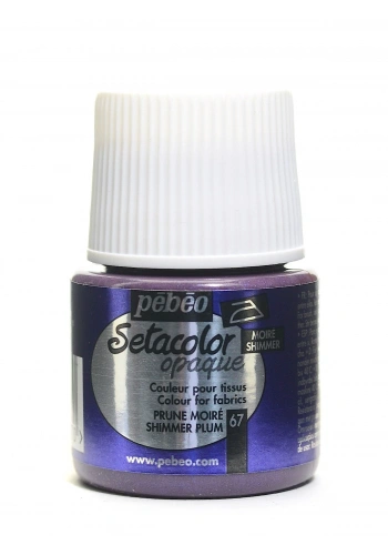 Pebeo Setacolor Opak Kumaş Boyası 45ml 67 Shimmer Plum
