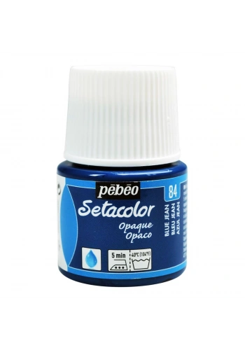 Pebeo Setacolor Opak Kumaş Boyası 45ml 84 Blue Jean