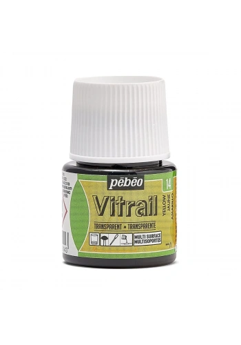 Pebeo Vitrail Cam Boya 45ml 14 Yellow