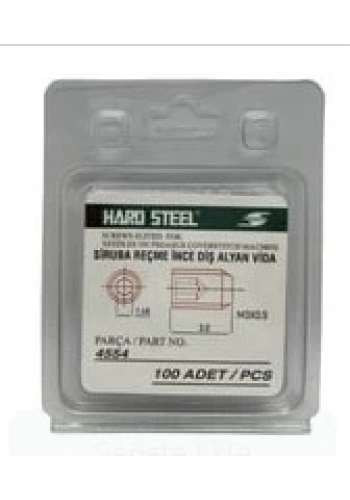 Pegasus Reçme Alyan İğne Vidası Siyah / 4554 100ADET