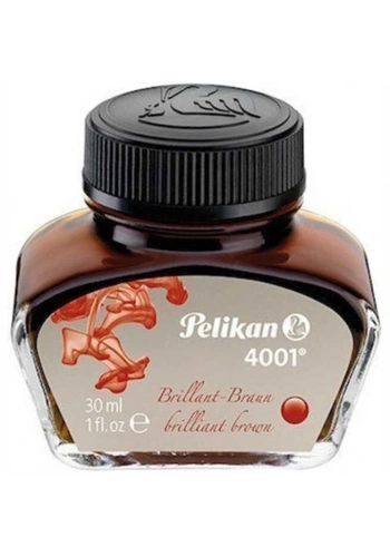 Pelikan 4001 Dolma Kalem Mürekkebi 30 ml. KAHVERENGİ