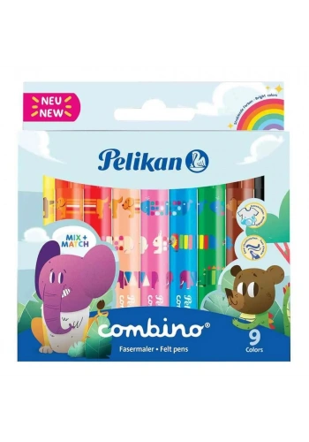 Pelikan Keçeli Kalem Combino Super Jumbo 9 Lu 411