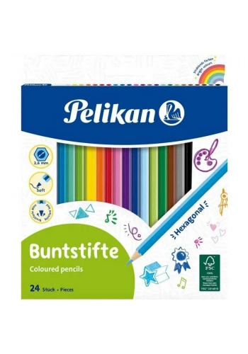 Pelikan Kuru Boya Kalemi 24 Lü 724013