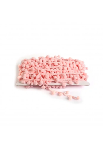 Pembe Ponpon Şerit