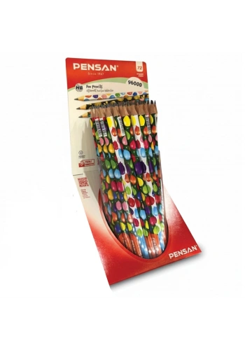 Pensan Balon Flimli Kurşun Kalem-yeni Ürün Pe96000/72