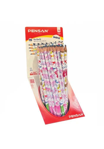 Pensan Karışık Flimli Kurşun Kalem-yeni Ürün Pe96040/72