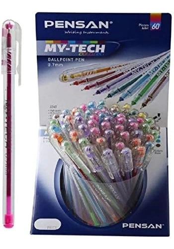 PENSAN MY TECH TÜKEN.KALEM 8 RENK 60 LI STN 2240R
