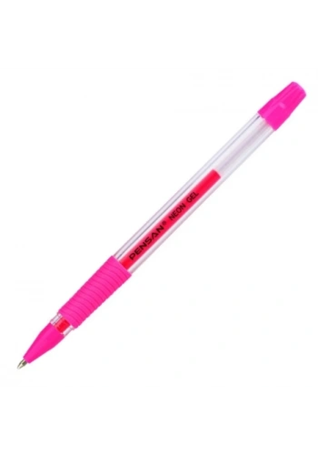 Pensan Neon Jel Kalem 1.0 mm. PEMBE