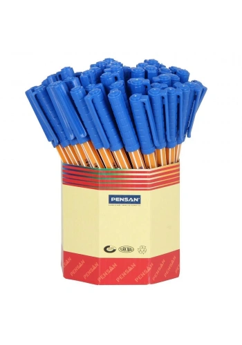 Pensan Ofis Tükenmez Kalem 1010 1.0mm Mavi 60lı