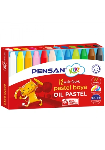 Pensan Pastel Boya Kidz 12 Renk 98060