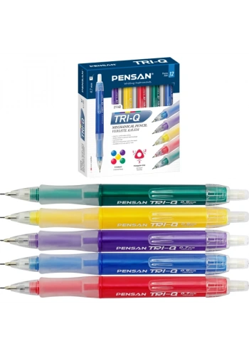 Pensan Versatil Kalem Tri-Q 0.7 MM