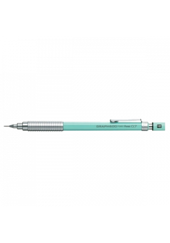 Pentel Çizim Kalemi Graph 600 0.7 MM Nane Mavisi PG607-S