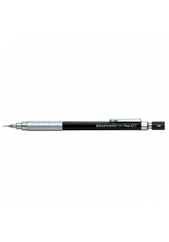 Pentel Çizim Kalemi Graph 600 0.7 MM Siyah PG607-A