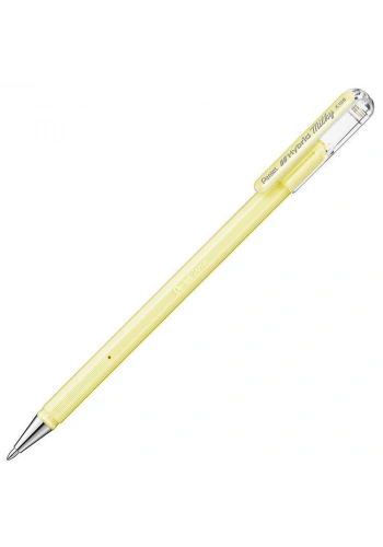 Pentel Hybrid Milky Pastel Jel Roller Kalem 0.8 mm. SARI