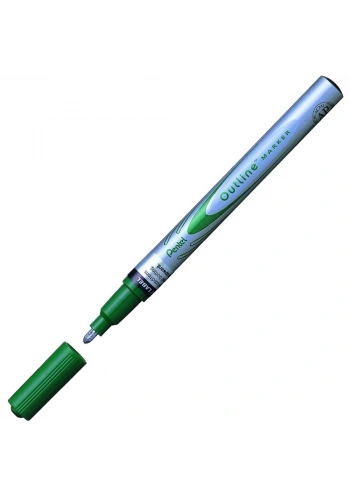 Pentel Markör Kontürlü Outline Paint Yeşil MSP60-ZD