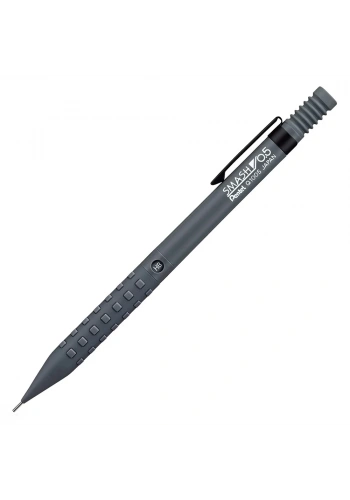 Pentel Mat Gri Gövde Teknik Çizim ve Yazı İçin Versatil 0.5 Mm