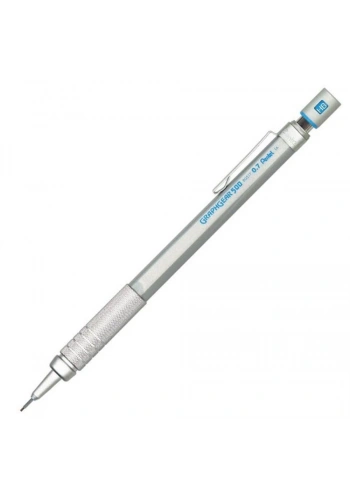 Pentel Versatil Kalem Graphgear 500 0.7mm Gümüş