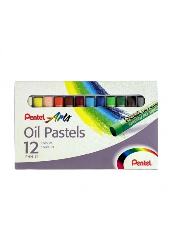 Pentel Yağlı Pastel Boya 12li