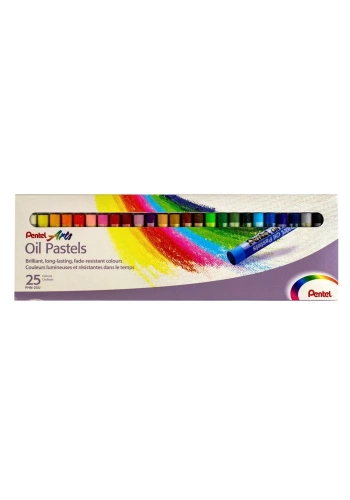 Pentel Yağlı Pastel Boya 25li