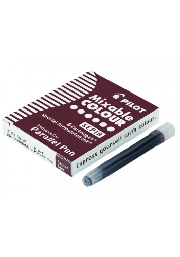 Pilot Parallel Pen Orijinal Kartuş Sephia 6lı