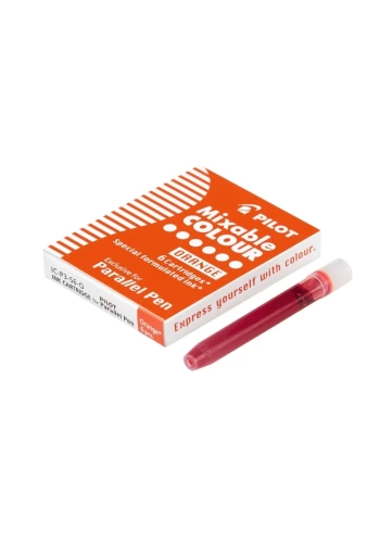 Pilot Parallel Pen Orijinal Kartuş Turuncu 6lı