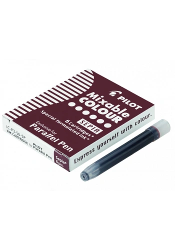 Pilot Parallel Pen Orjinal Kartuş Kahverengi 6 Adet