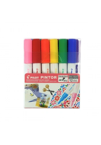Pilot Pintor Marker Kalem Seti 12li EF Basic