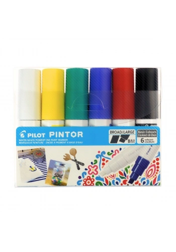 Pilot Pintor Marker Kalem Seti 6lı B Basic