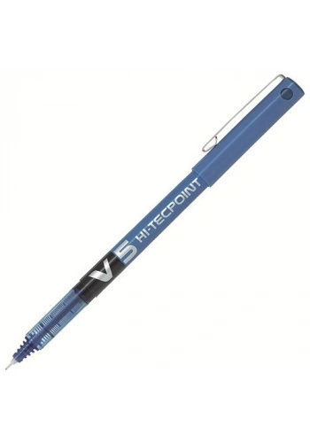 Pilot V5 Hi-Tecpoint 0.5 mm. İğne Uçlu Kalem MAVİ